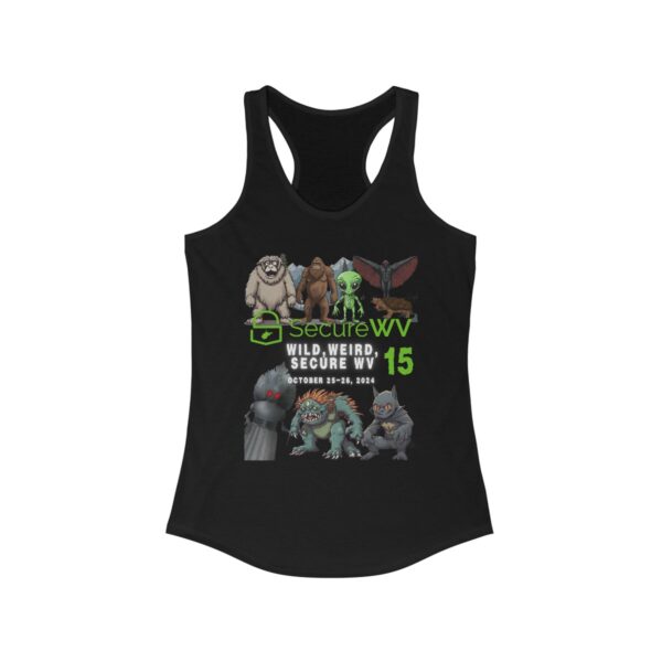 Women's Wild & Weird Logo Ideal Racerback Tank