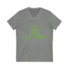 Womens SecureWV Logo Jersey Short Sleeve V-Neck Tee - Image 5