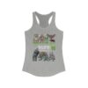Women's Wild & Weird Logo Ideal Racerback Tank - Image 2