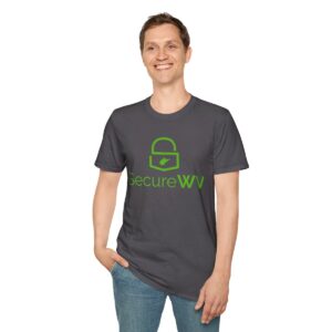 SecureWV Green Logo unisex soft-style t-shirt