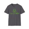 SecureWV Green Logo unisex soft-style t-shirt - Image 2