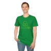 SecureWV Green Logo unisex soft-style t-shirt - Image 49