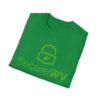 SecureWV Green Logo unisex soft-style t-shirt - Image 53