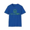 SecureWV Green Logo unisex soft-style t-shirt - Image 86