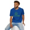 SecureWV Green Logo unisex soft-style t-shirt - Image 96
