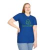 SecureWV Green Logo unisex soft-style t-shirt - Image 90