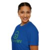 SecureWV Green Logo unisex soft-style t-shirt - Image 93