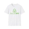 SecureWV Green Logo unisex soft-style t-shirt - Image 14