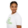 SecureWV Green Logo unisex soft-style t-shirt - Image 21