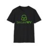 SecureWV Green Logo unisex soft-style t-shirt - Image 26