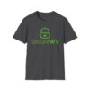 SecureWV Green Logo unisex soft-style t-shirt - Image 62