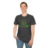SecureWV Green Logo unisex soft-style t-shirt - Image 61