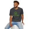 SecureWV Green Logo unisex soft-style t-shirt - Image 72