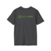 SecureWV Green Logo unisex soft-style t-shirt - Image 63