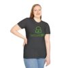 SecureWV Green Logo unisex soft-style t-shirt - Image 66