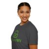 SecureWV Green Logo unisex soft-style t-shirt - Image 69