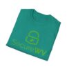 SecureWV Green Logo unisex soft-style t-shirt - Image 77