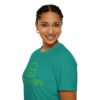 SecureWV Green Logo unisex soft-style t-shirt - Image 81