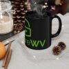 SECUREWV Logo Black Mug (11oz, 15oz) - Image 6