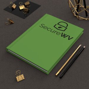 SecureWV Logo Hardcover Journal Matte