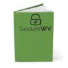 SecureWV Logo Hardcover Journal Matte - Image 4