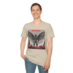 Mothman Wild Weird WV unisex soft-style t-shirt