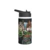 Wild & Weird Logo Stainless Steel Water Bottle, Standard Lid - Image 4