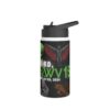 Wild & Weird Logo Stainless Steel Water Bottle, Standard Lid - Image 5
