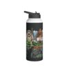 Wild & Weird Logo Stainless Steel Water Bottle, Standard Lid - Image 17