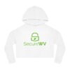 Women’s Cropped Hooded Sweatshirt - Image 4