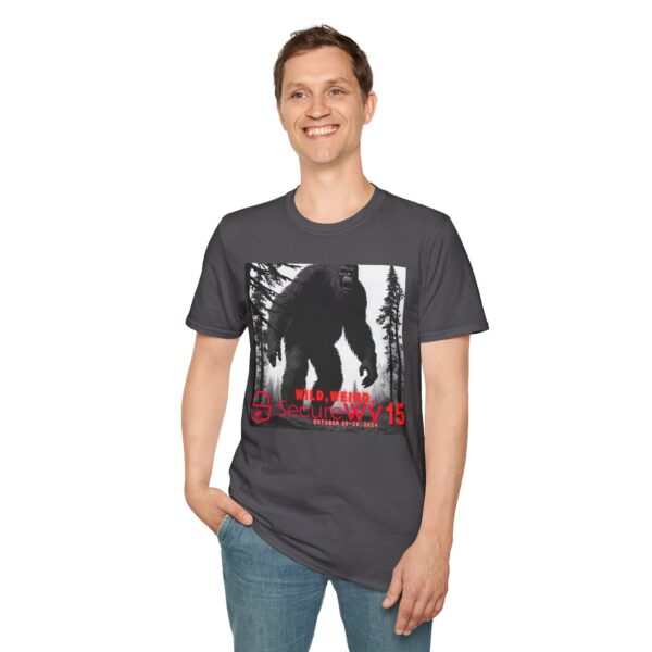 Bigfoot Wild Weird WV unisex soft-style t-shirt