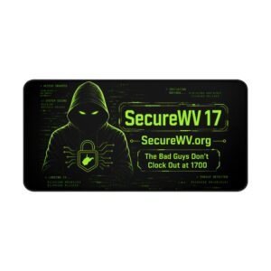 SecureWV 17 Desk Mat