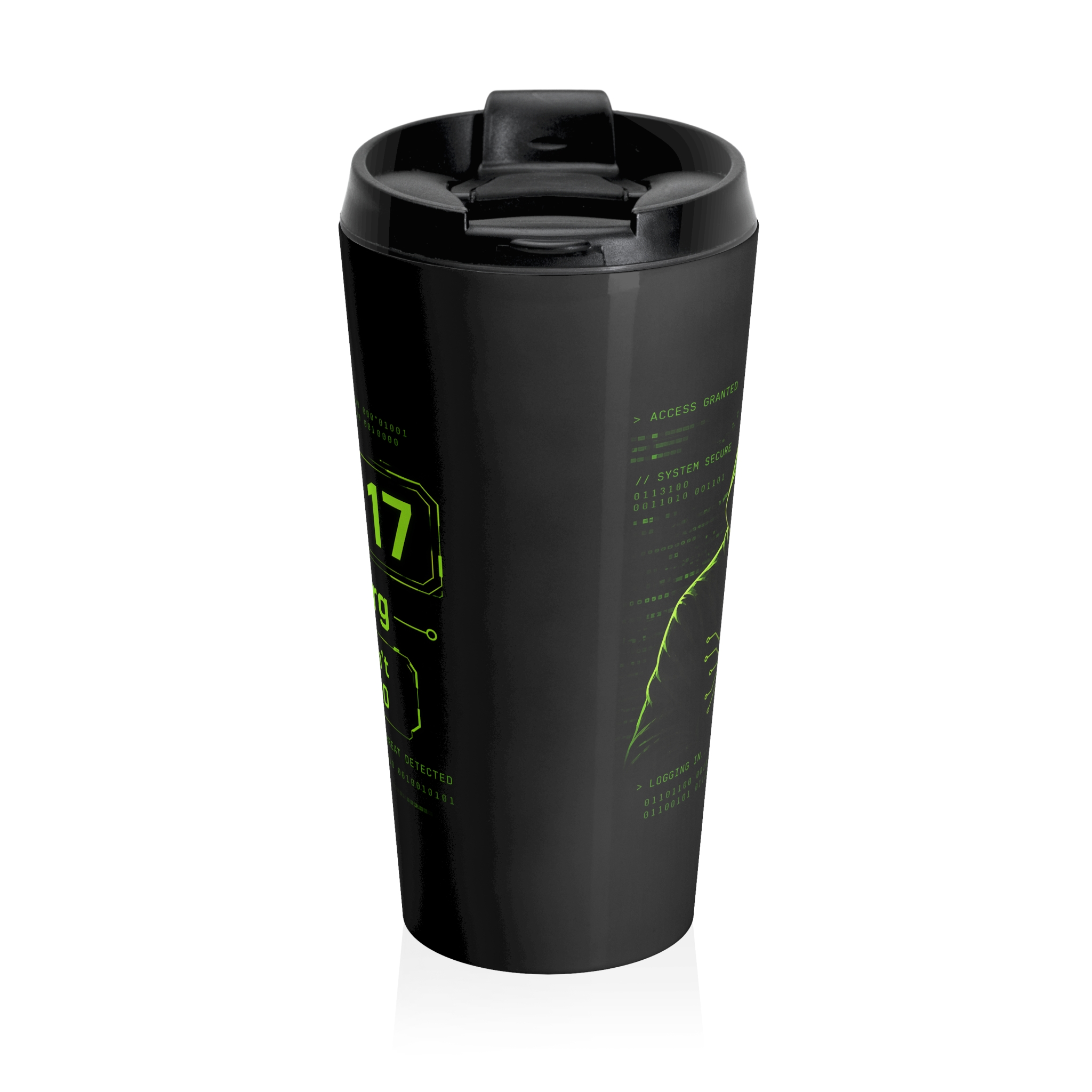 SecureWV 17: Stainless Steel Travel Mug - Image 2