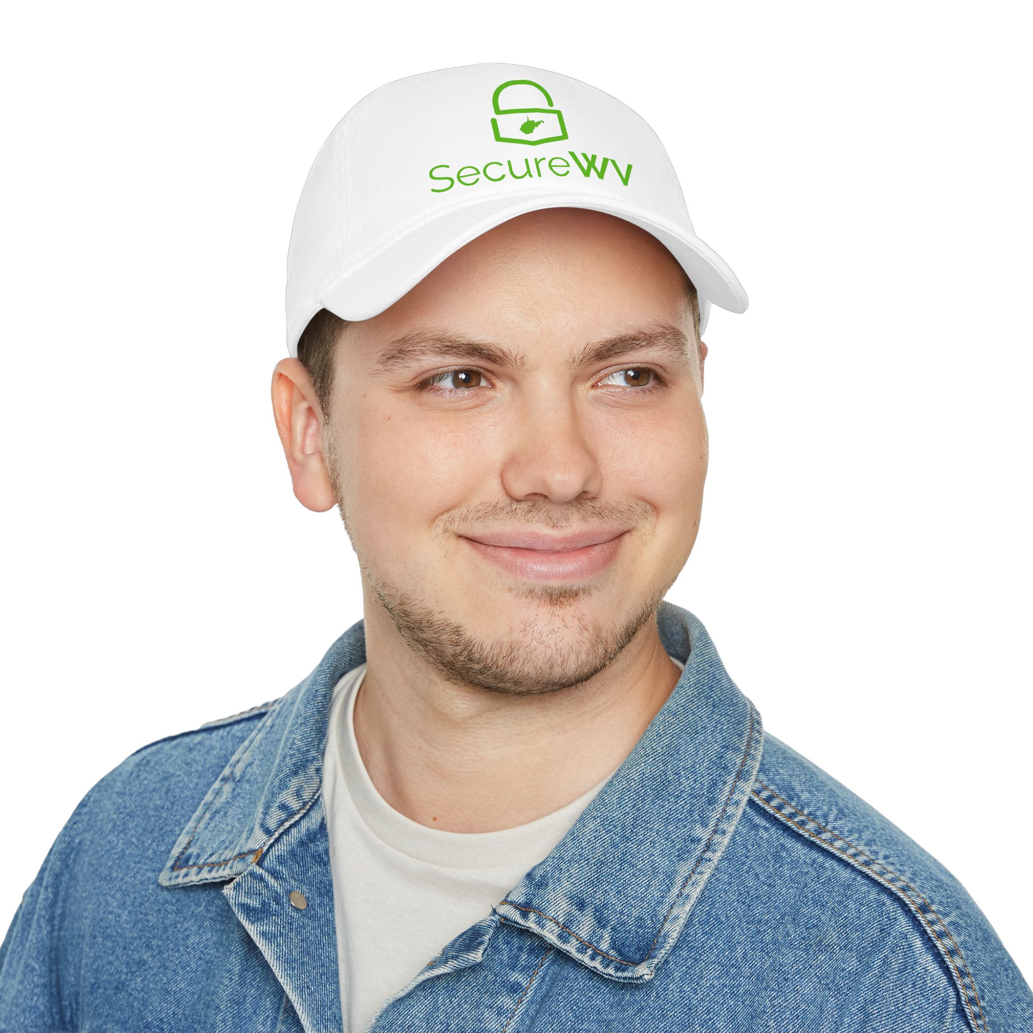 SecureWV Logo Low Profile Baseball Cap - Image 9