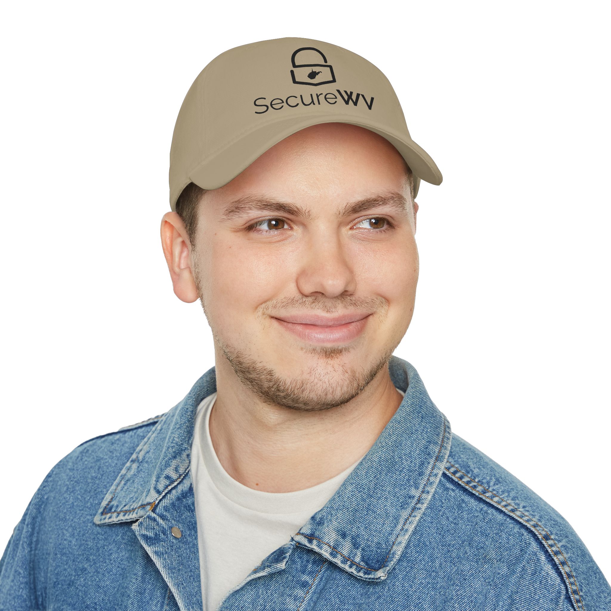 SecureWV Logo Low Profile Baseball Cap - Image 6