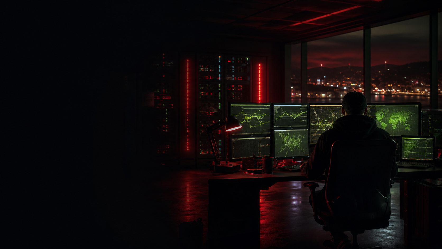 After-hours Capture the Flag operations room