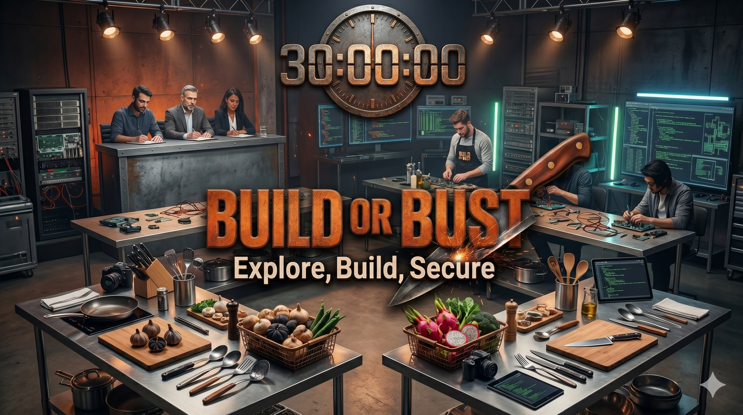 Official Build or Bust artwork
